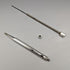 British Vintage Yard O Red Rolled Silver Hexagon Propelled Pencil in Paper Box